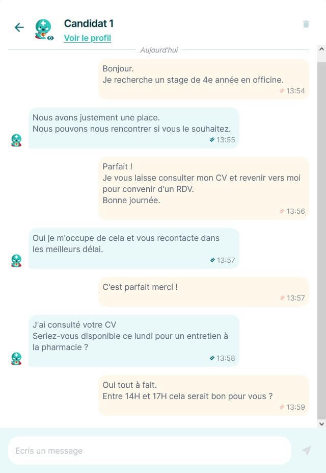 Discussions avec Premium - Epitop Pharmacie