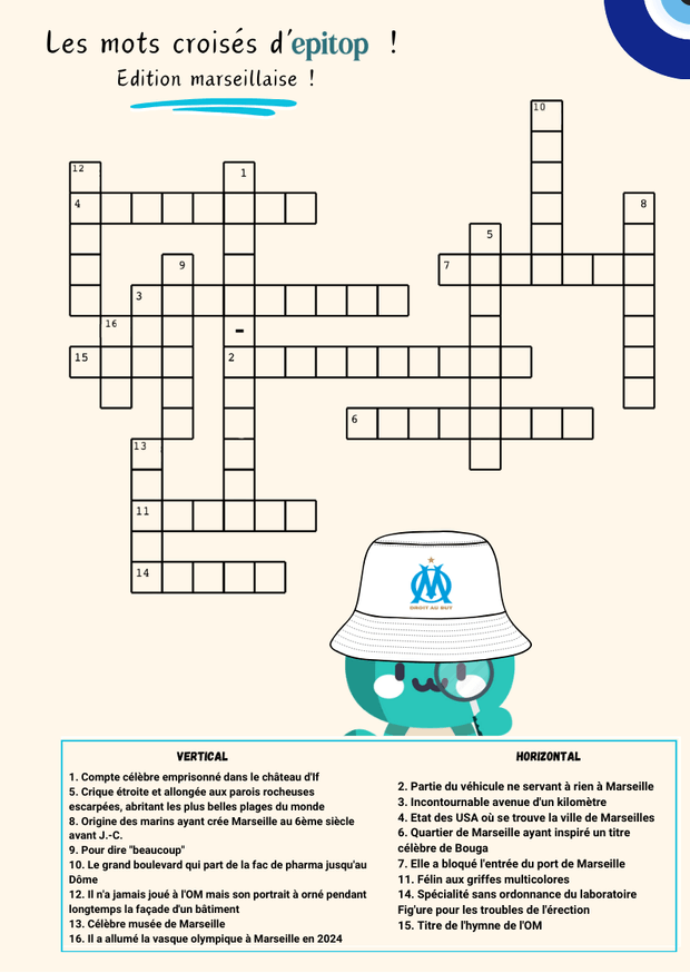 Mots croisés carnets 5 - Epitop Pharmacie