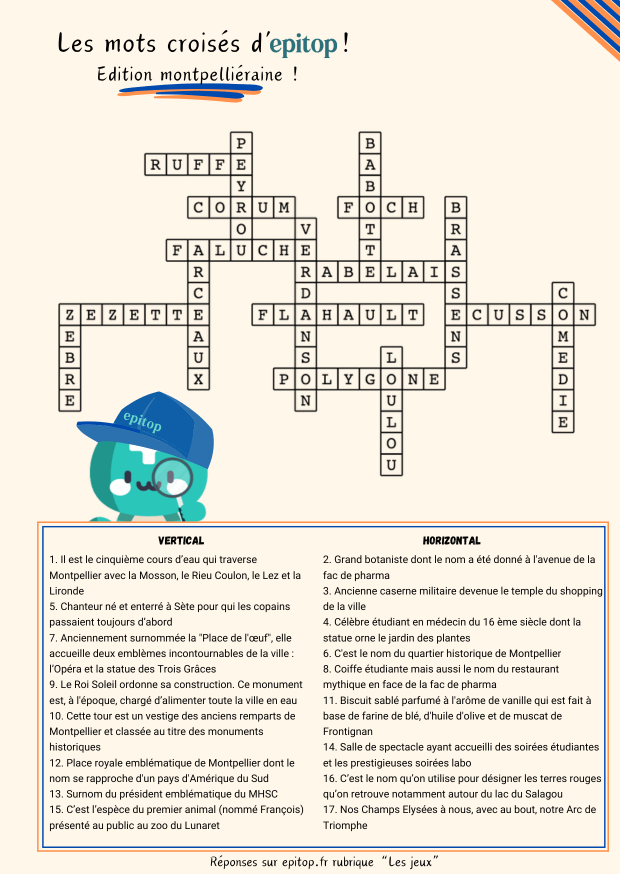 Mots croisés carnets 9 - Epitop Pharmacie